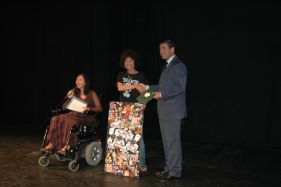 Un'immagine relativa alla premiazione del 28 maggio al Teatro Europa di Parma