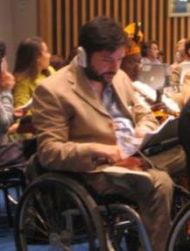 Barbieri al Palazzo delle Nazioni Unite, in occasione dei negoziati per la definizione della Convenzione ONU sui Diritti delle Persone con Disabilità