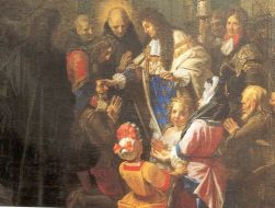 I re di Francia hanno consolidato per secoli il proprio potere anche grazie alla credenza che potessero guarire gli scrofolosi