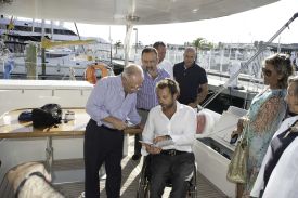 Miami: Andrea Stella consegna la Convenzione ONU sui Diritti delle Persone con Disabilità al console generale d'Italia Marco Rocca