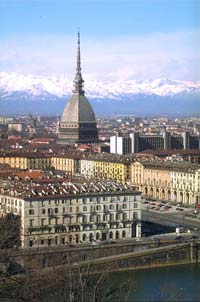 Torino con la Mole Antonelliana