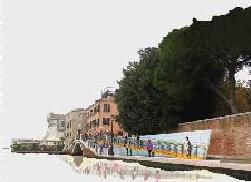 Ipotesi di progetto di rampa per un ponte veneziano