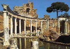 Un'immagine del sito archeologico di Villa Adriana