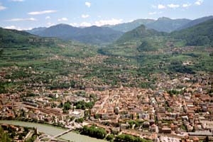Immagine panoramica di Trento